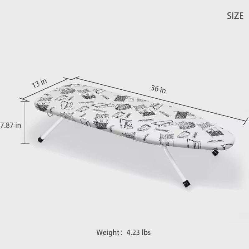 Mini Tabletop Ironing Board with Heat-Resistant Cover