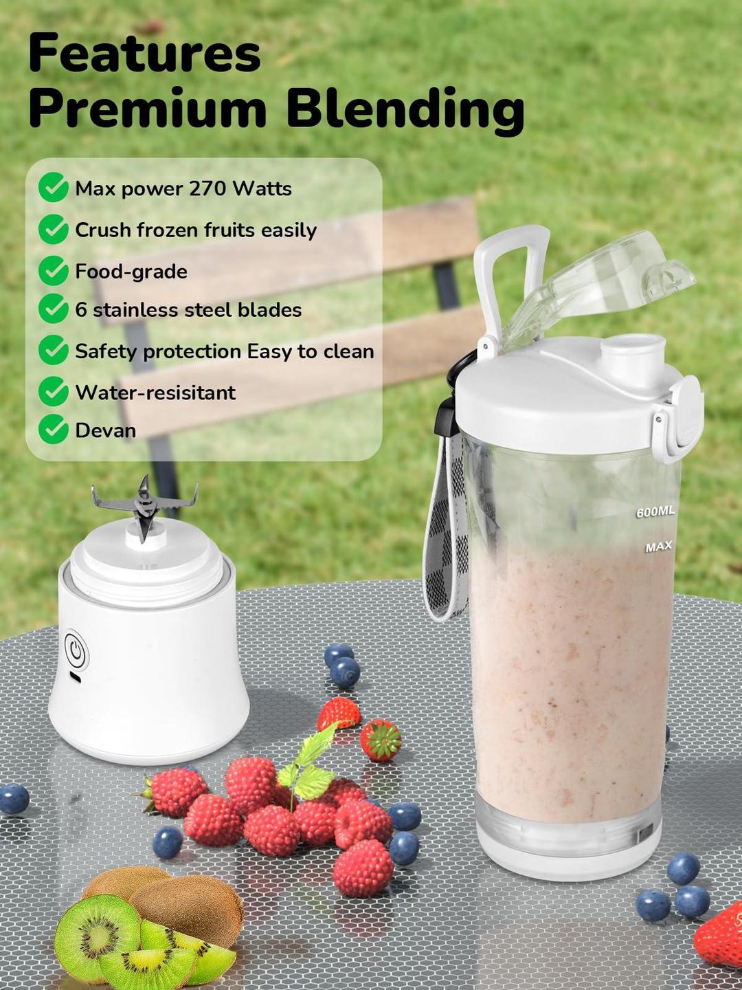 Portable Blender for Shakes and Smoothies