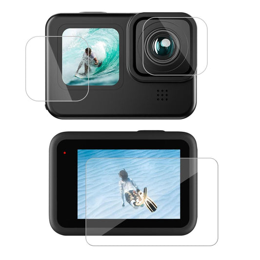 TELESIN Tempered Glass HD Film Protector For GoPro HERO12/11/10/9, 21090501