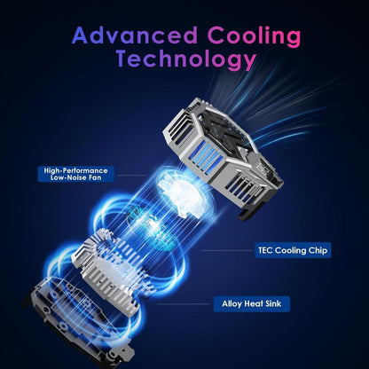 Phone Cooler Z9 with Temperature Display