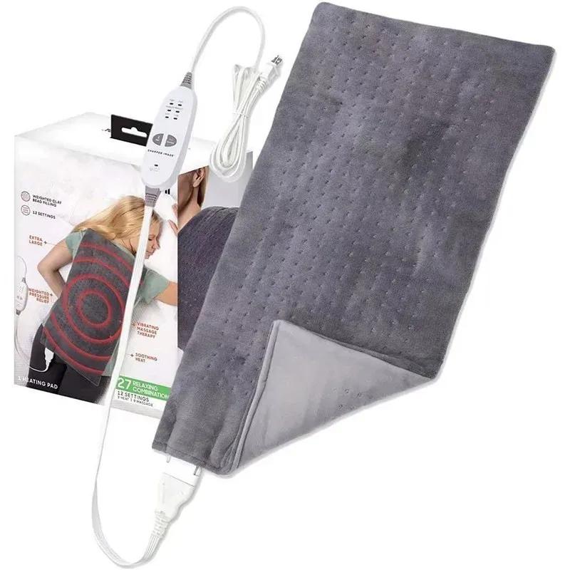 Heating Pad with 6 Temperature and 4 Timer Settings