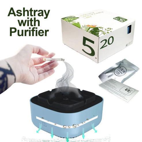 Smokeless Air Purifier Ashtray for Cigarettes