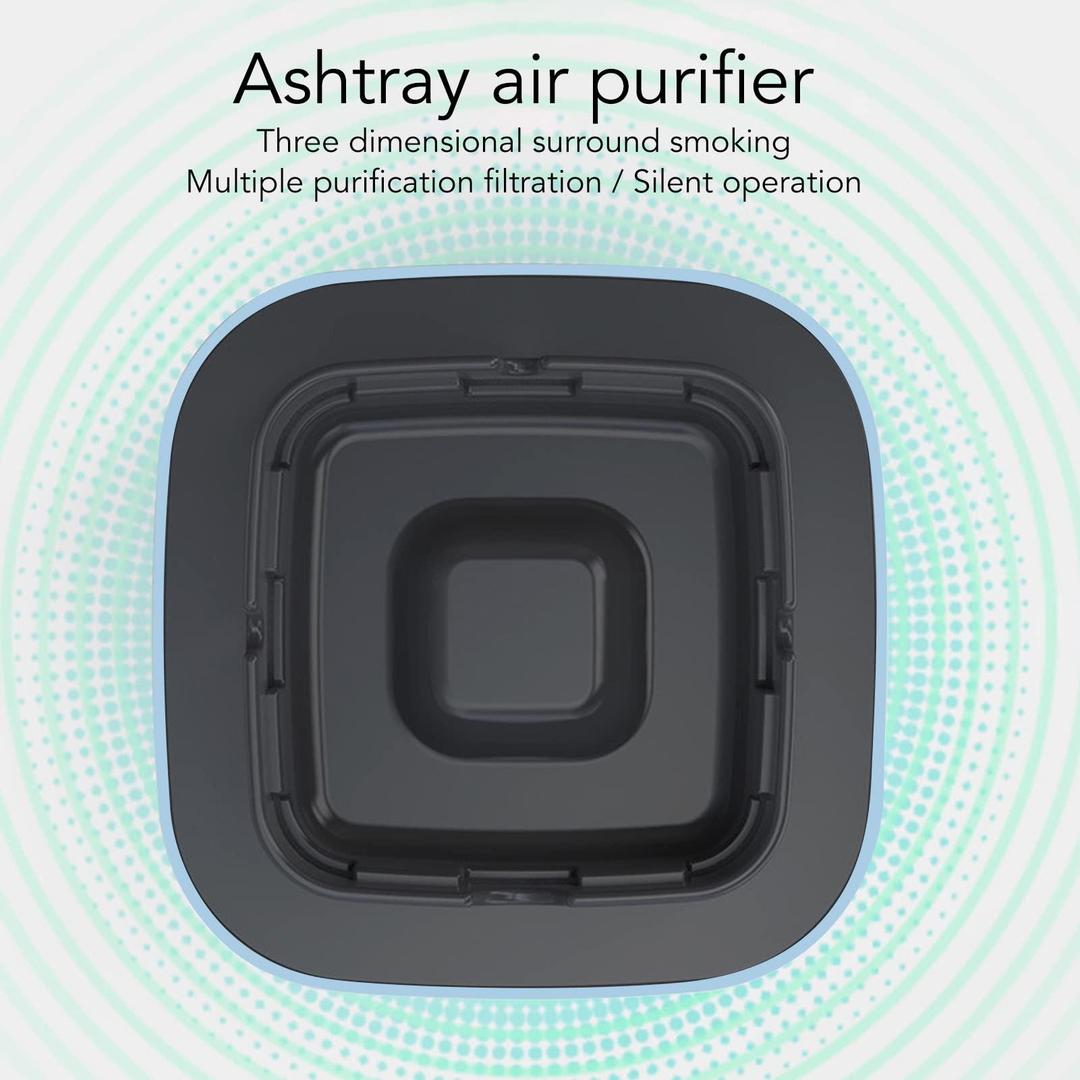 Smokeless Air Purifier Ashtray for Cigarettes